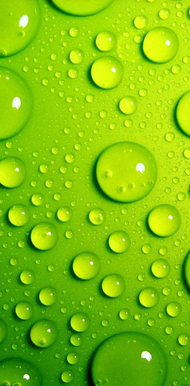 green drops wallpaper by Murmicem - Download on ZEDGE™ | 2a63