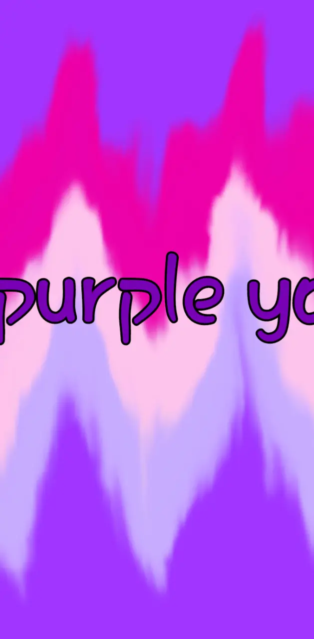 I purple you
