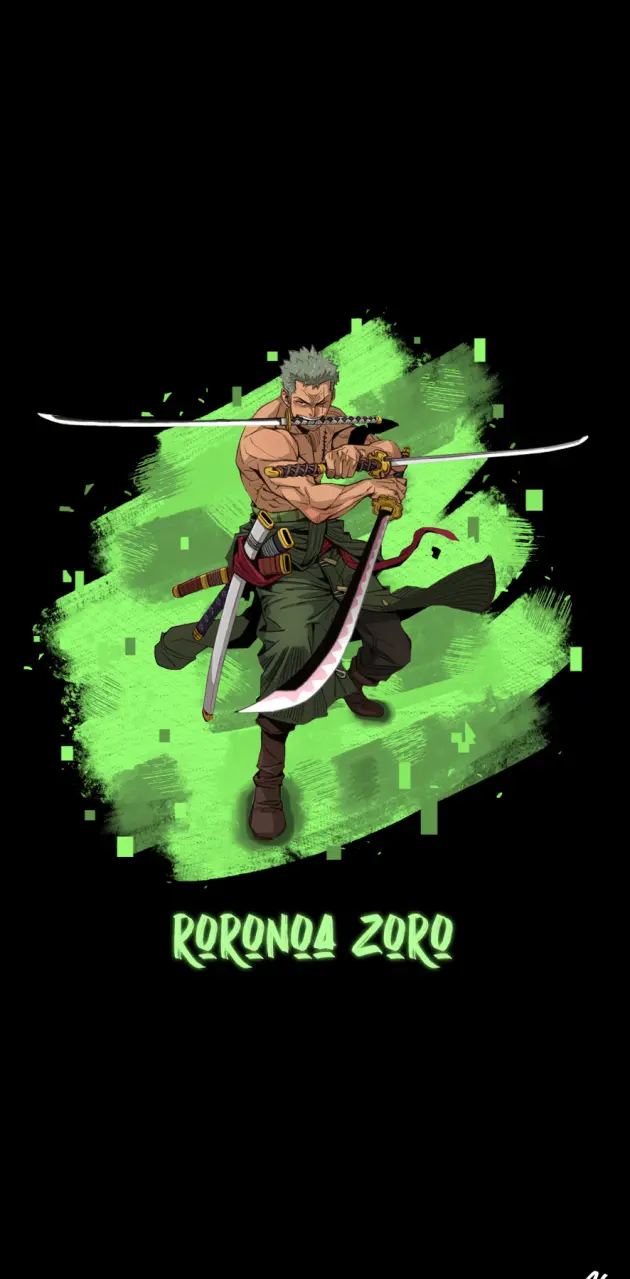 roronoa zoro swords wallpaper