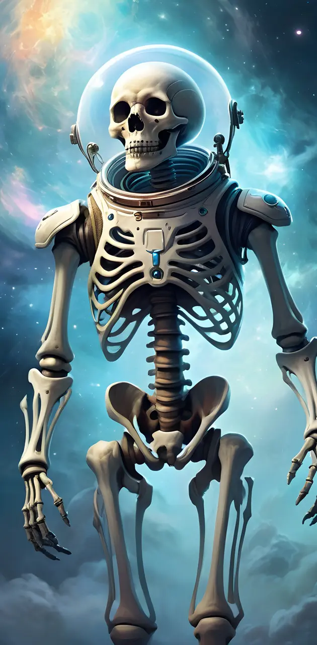 skeleton astronaut 2