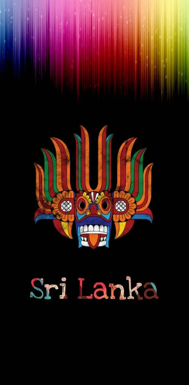 Sri Lanka yaka mask