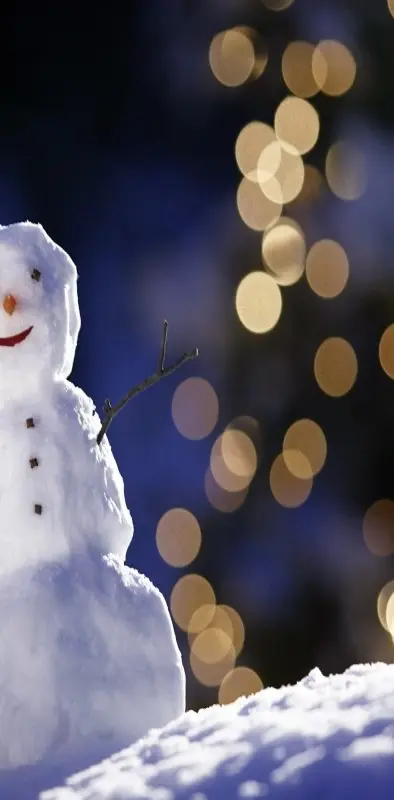 Happy Snow Man