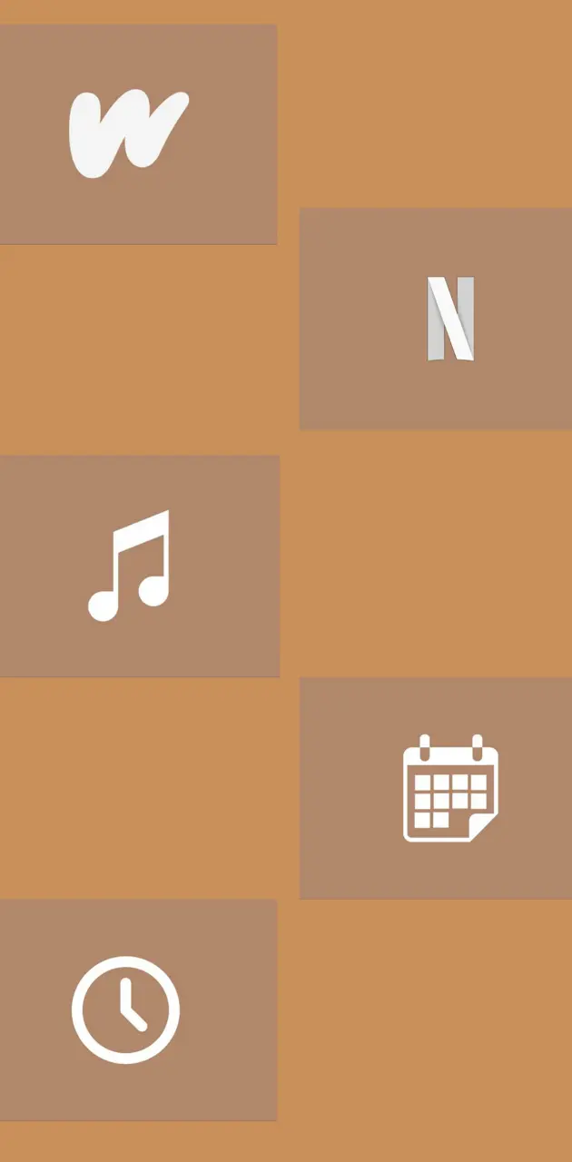 Brown icons 6