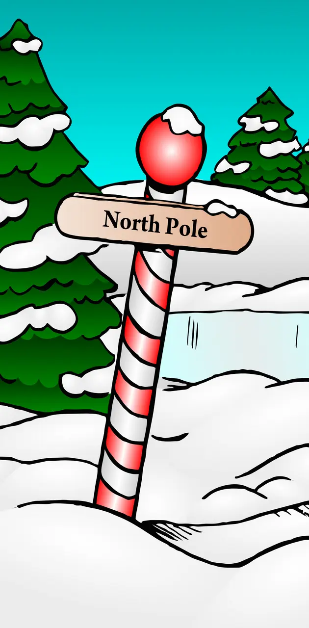 north pole xmas