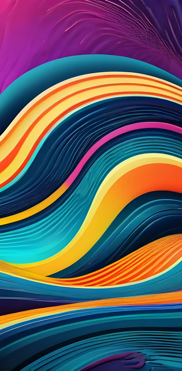 Colorful Liquid Wave