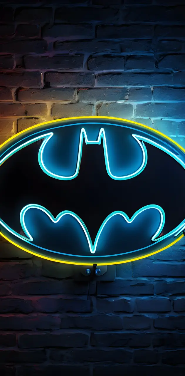 Batman neon