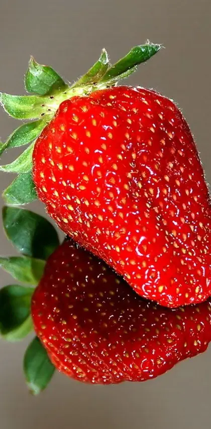Mirrored Strawberry