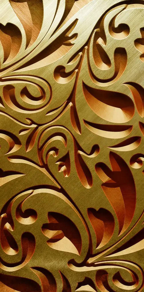 Golden Wooden Design