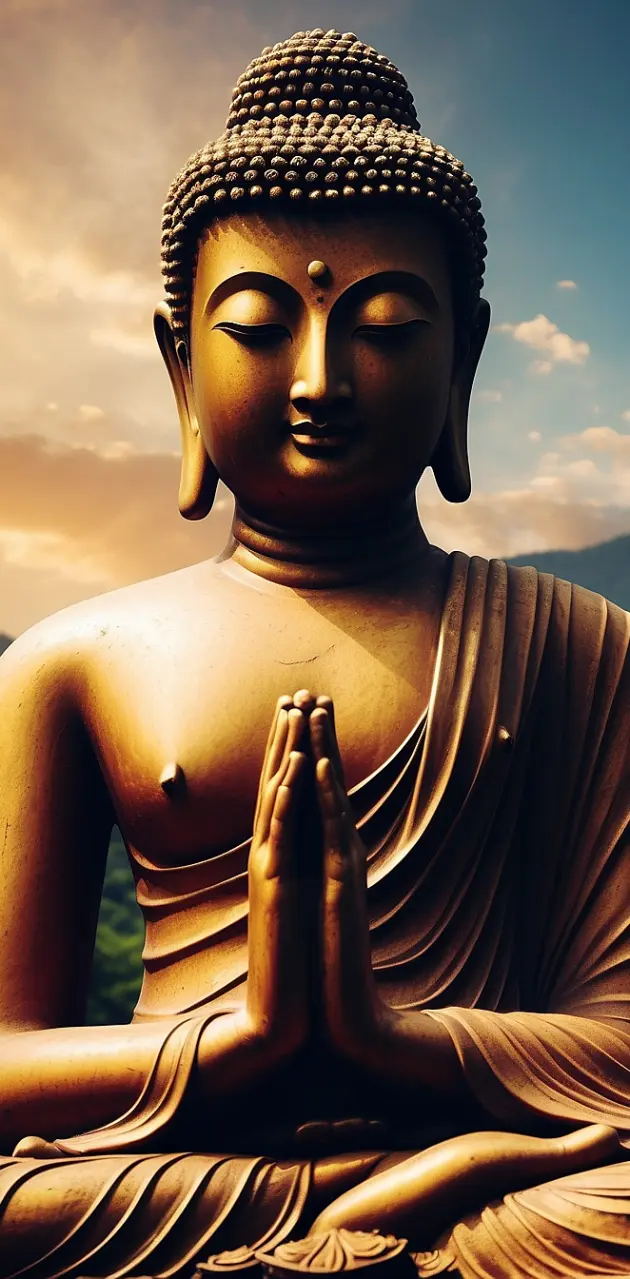 Golden Lord Buddha