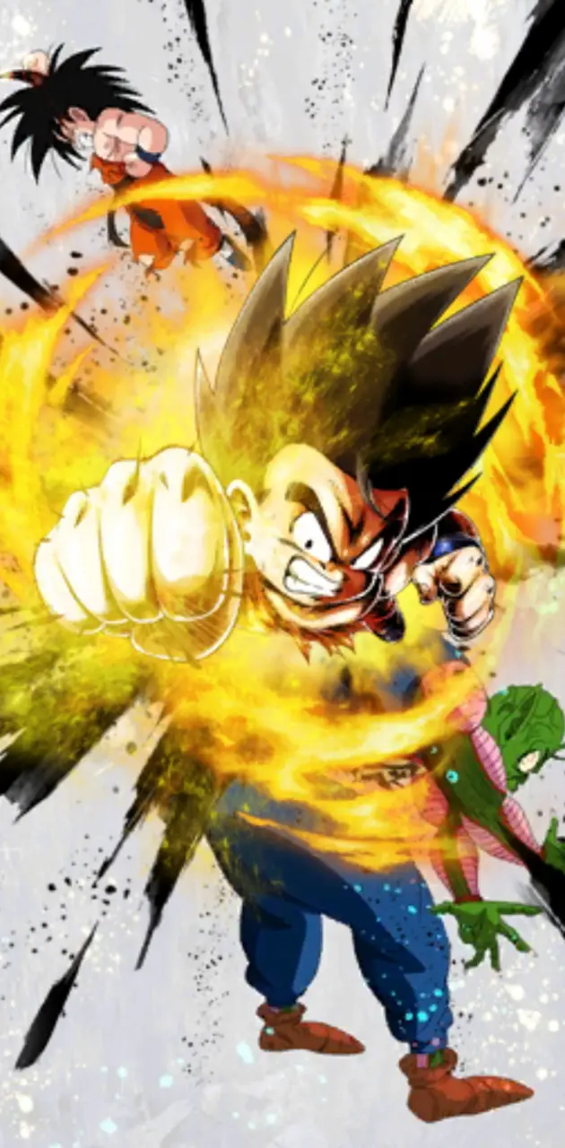 Kid Goku vs Piccolo