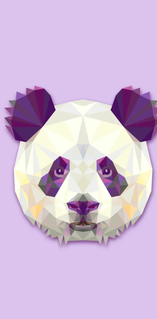 Purple panda