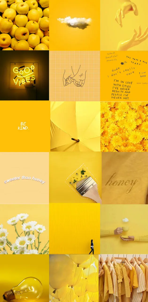 Yellow aesthetic