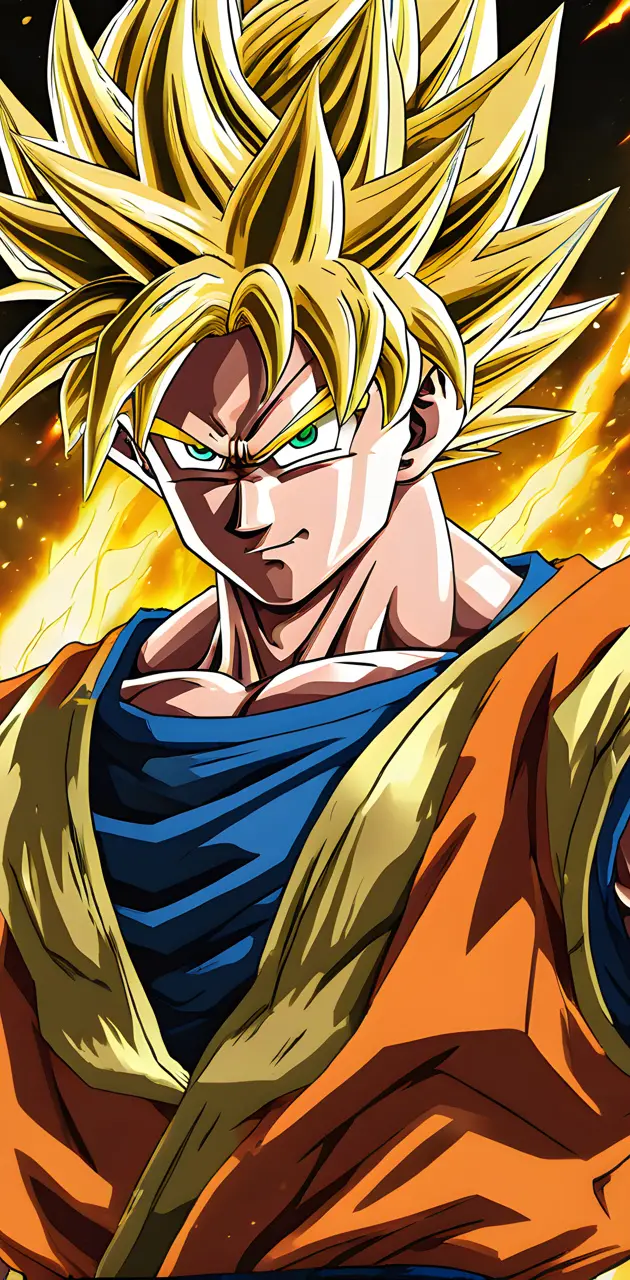Goku super Saiyan gold