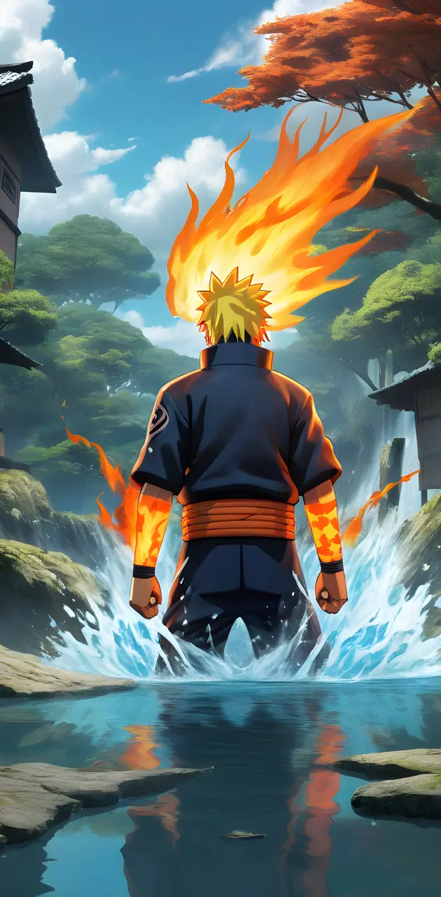 Naruto flamme