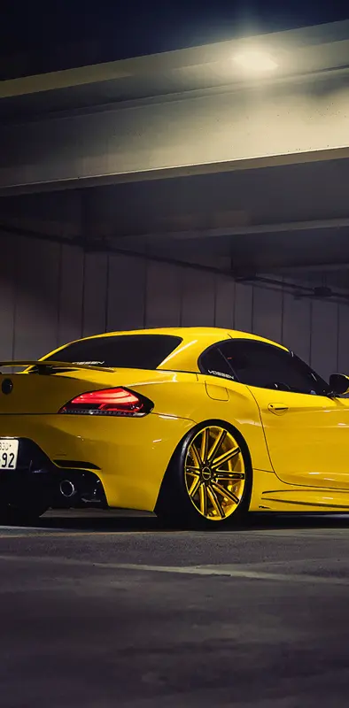 BMW yellow