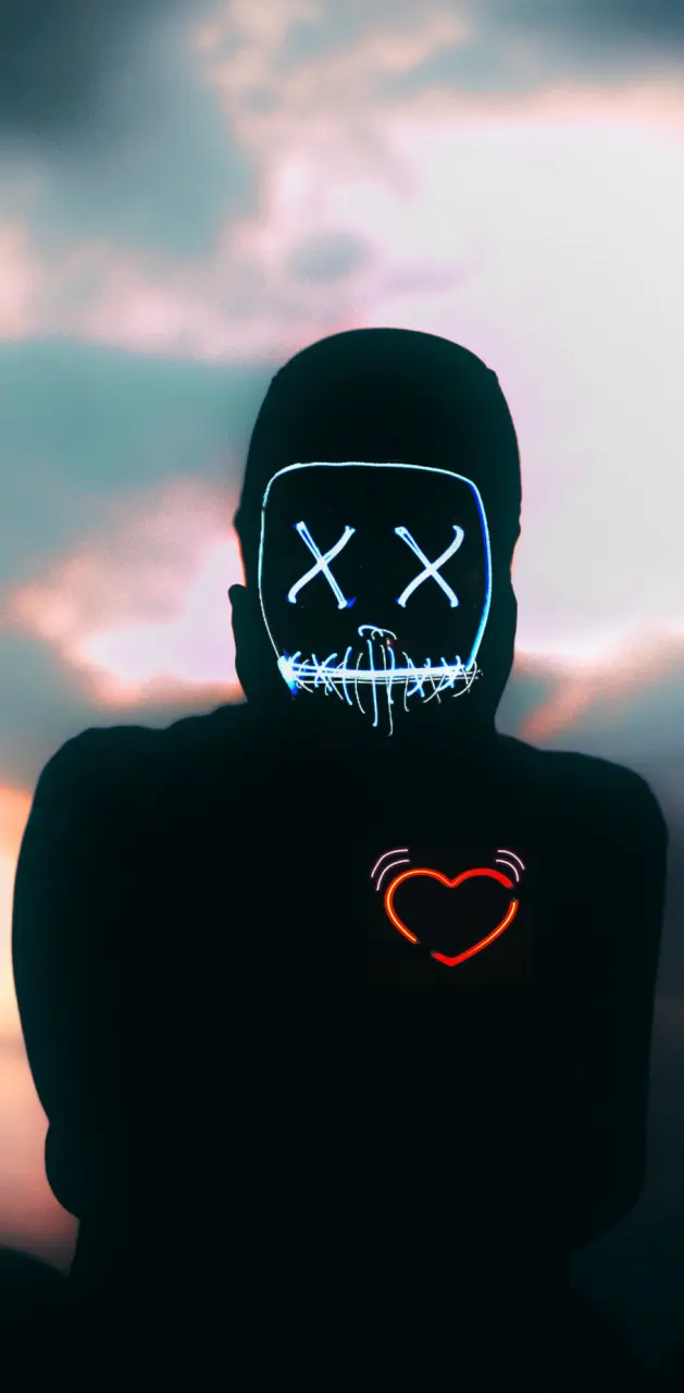Neon mask