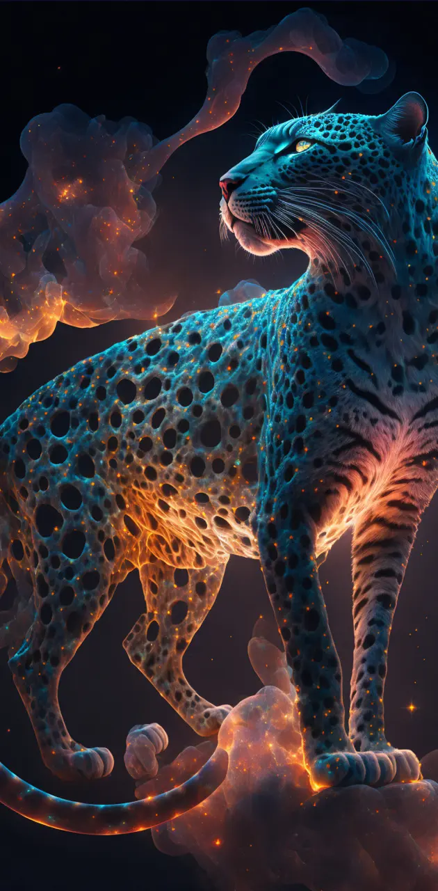 Nebula cheetah galaksi