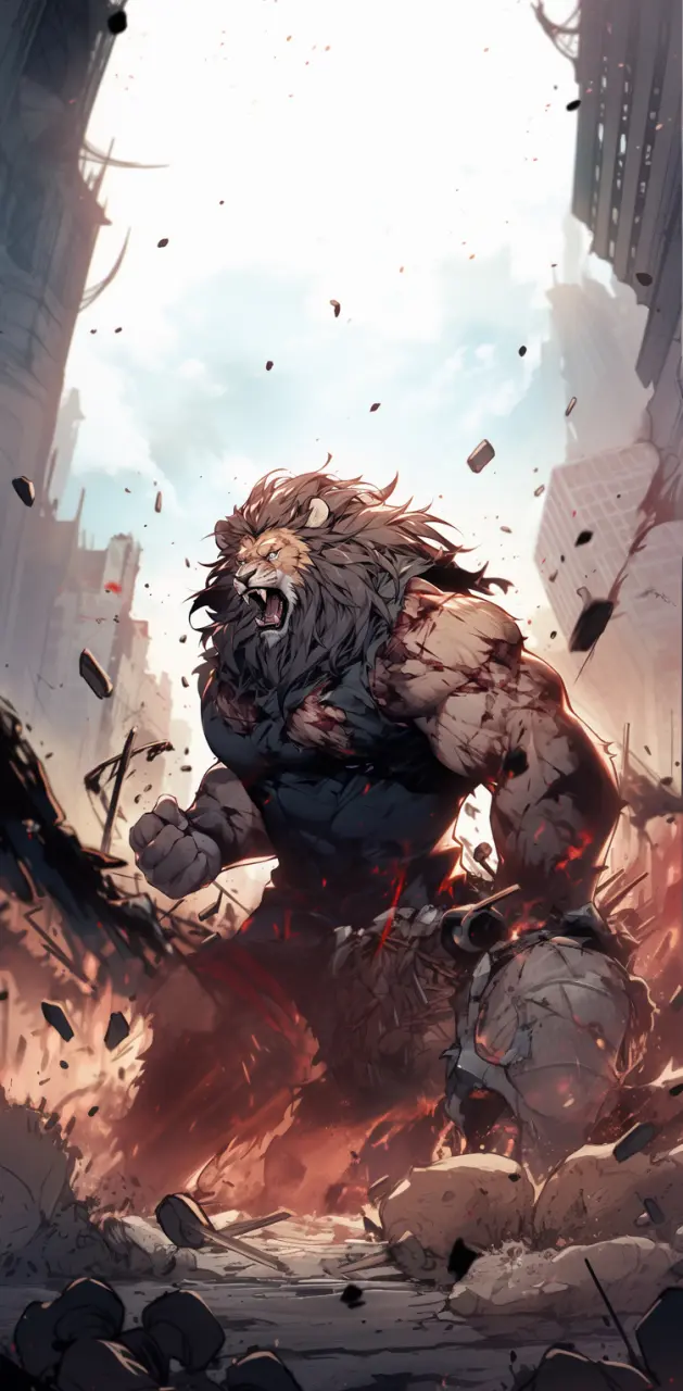 Lion Battle 2
