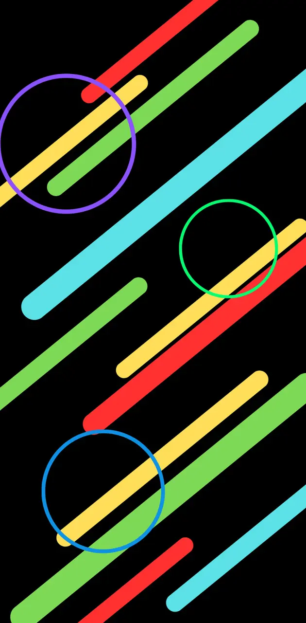 colored lines
