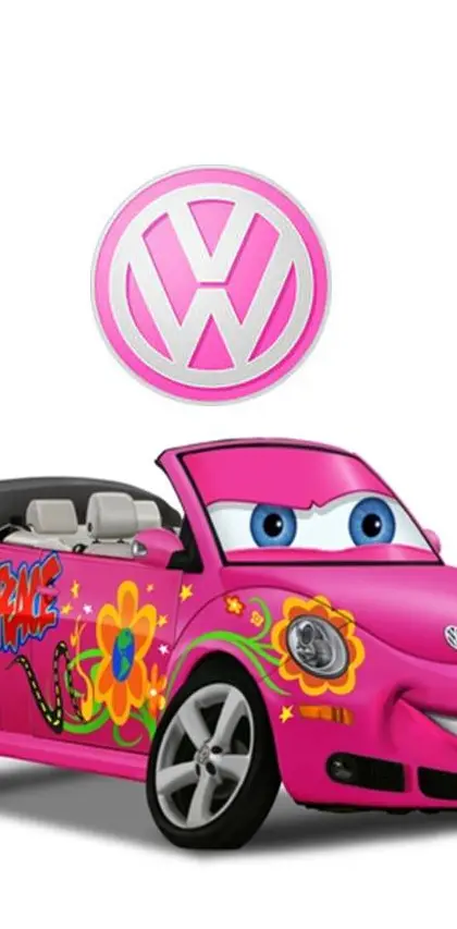 Volkswagen Pink Bug