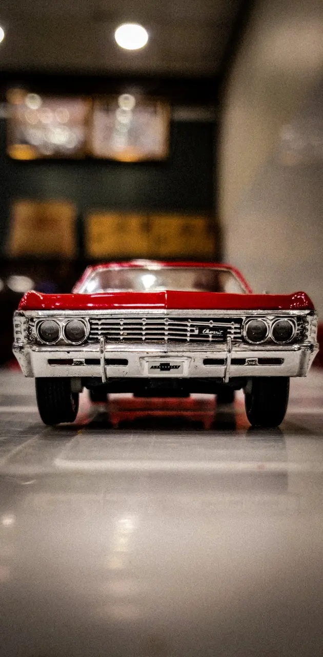 Red Chevy Impala