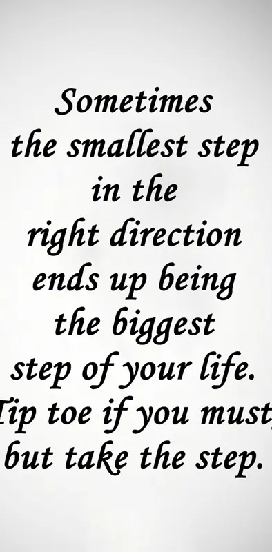 smallest step