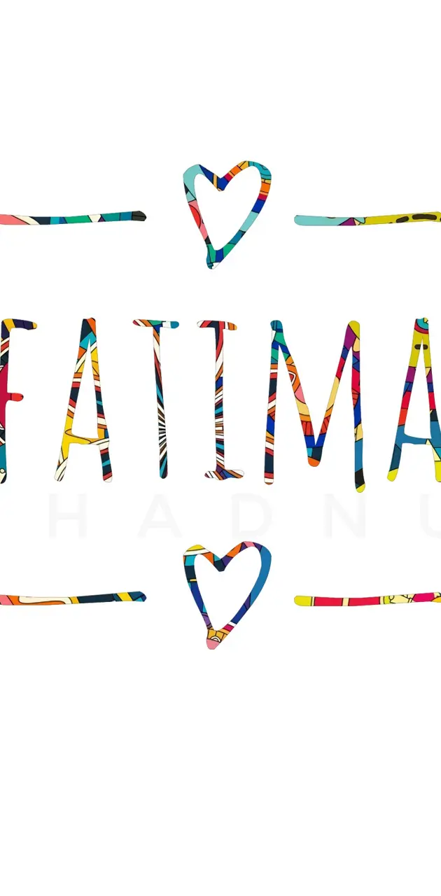 Fatima - Name Art