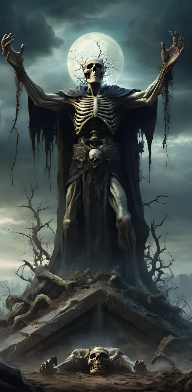 Skeleton, king.