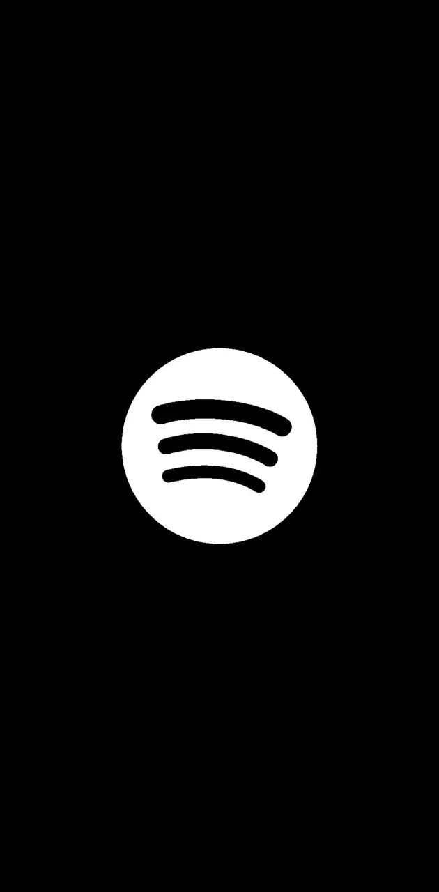 spotify logo black