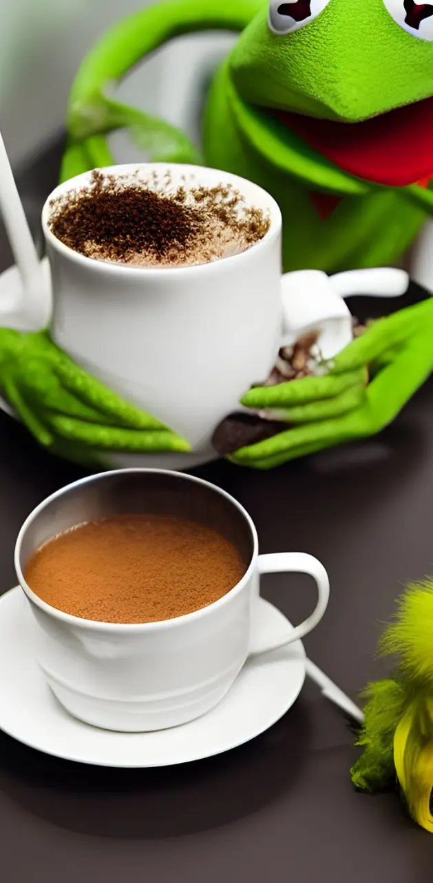 Coffee Kermit the 🐸