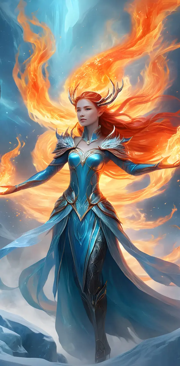 fire and water godess