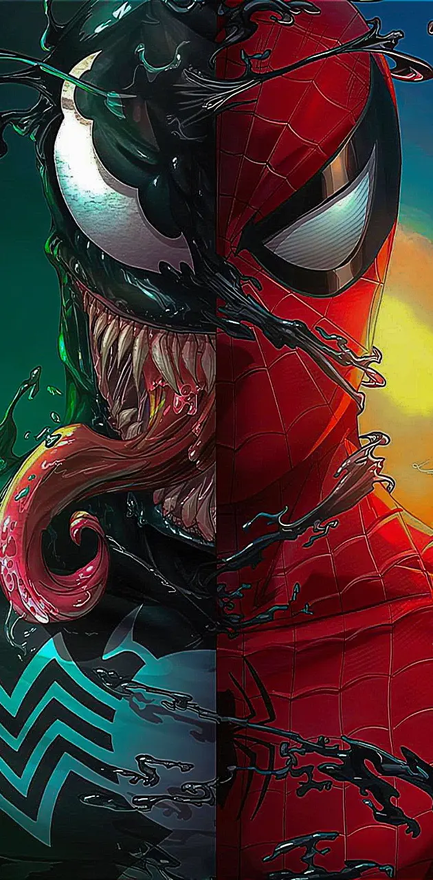 Spiderman and Venom
