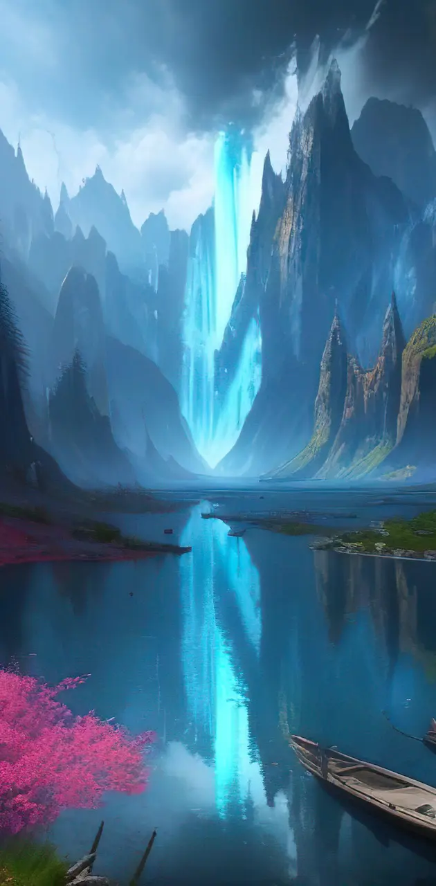 Fantasy dream lake
