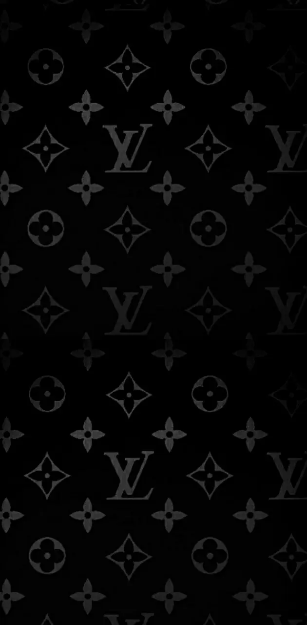 Download Black Supreme With Lv Logo Wallpaper