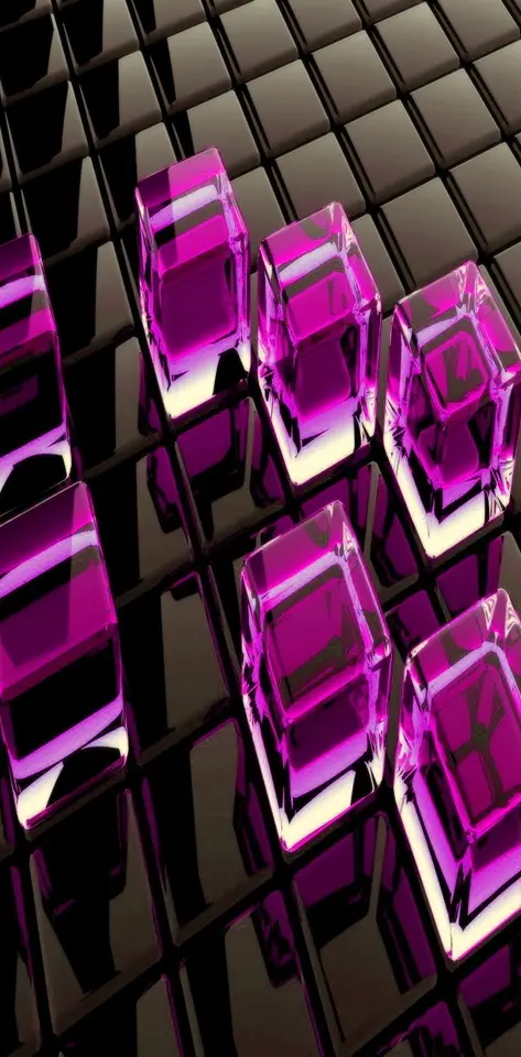 Glass cubes