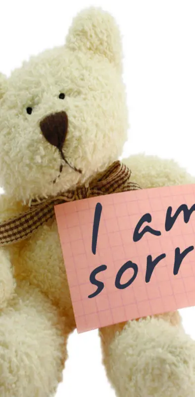 Cute Apology