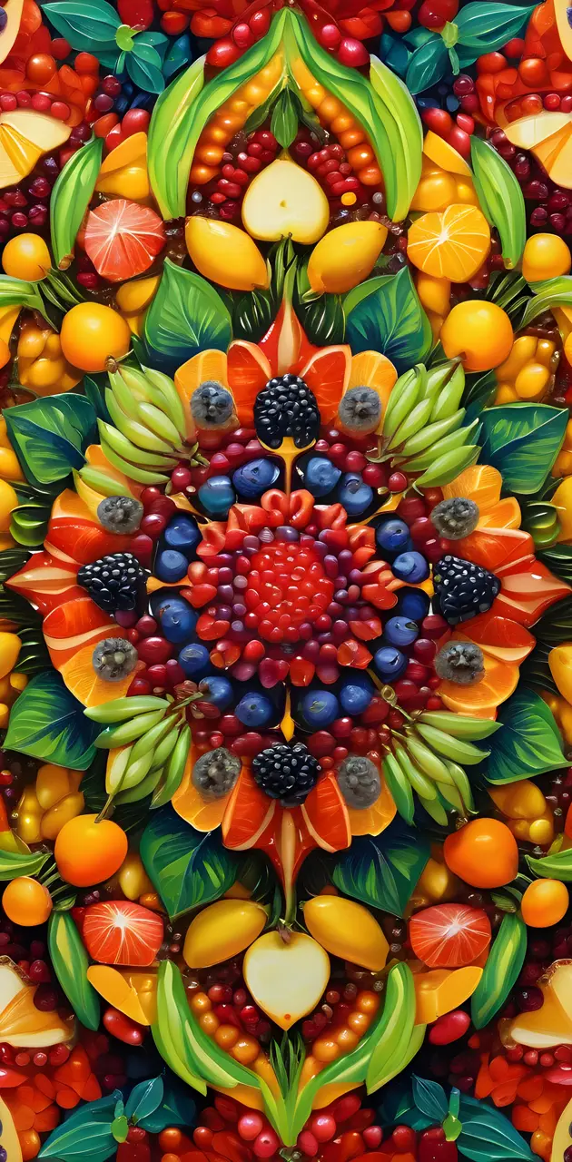 Mandala "Fruit Platter"
