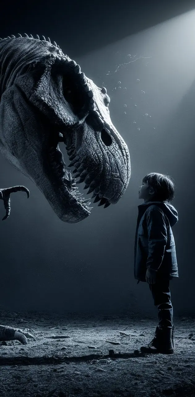 T-Rex vs Kid