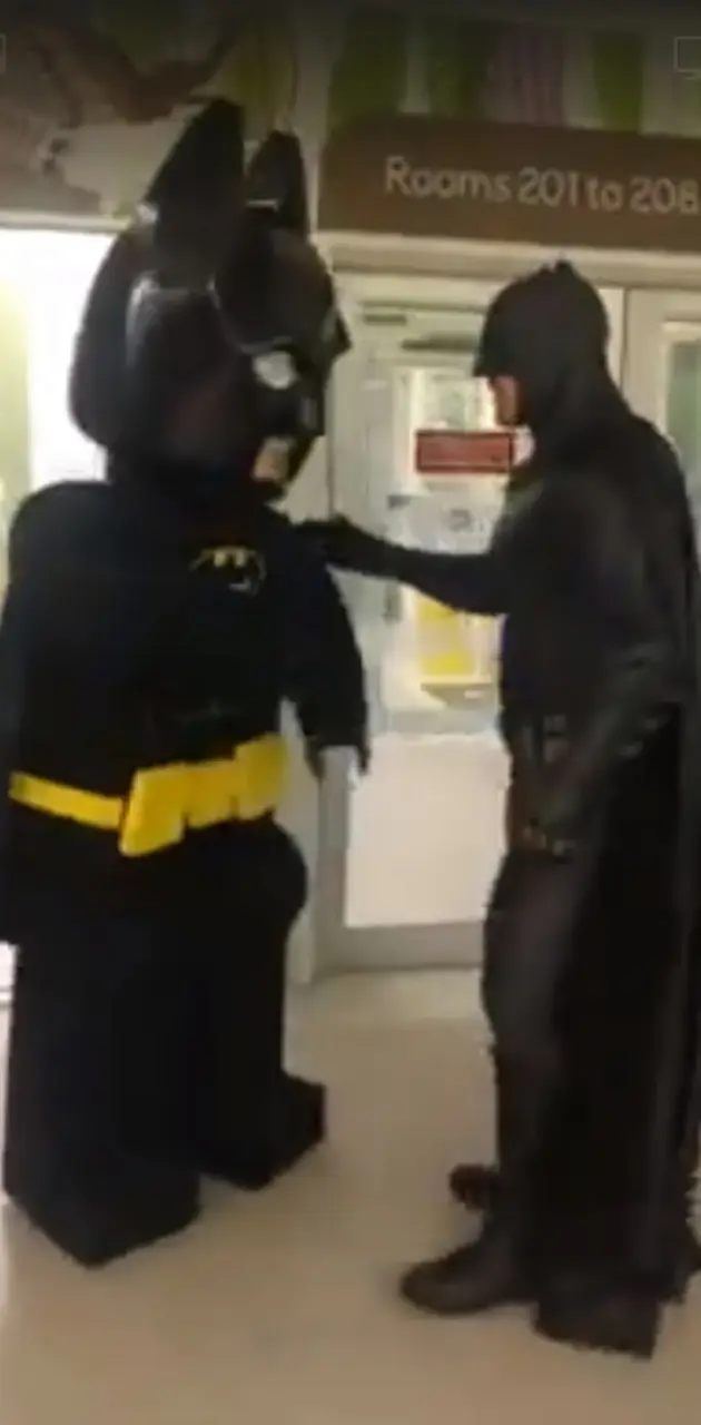 Batman and lego batman