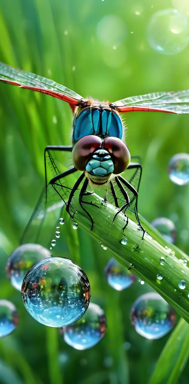 bouncing bubble dragonfly