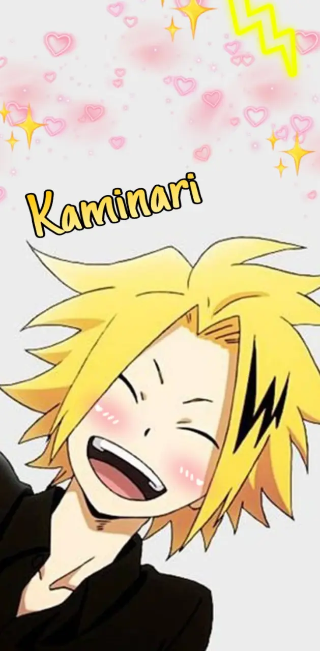 Mha Cute Kaminari Wallpaper By Woazahh Download On Zedge™ F4b4