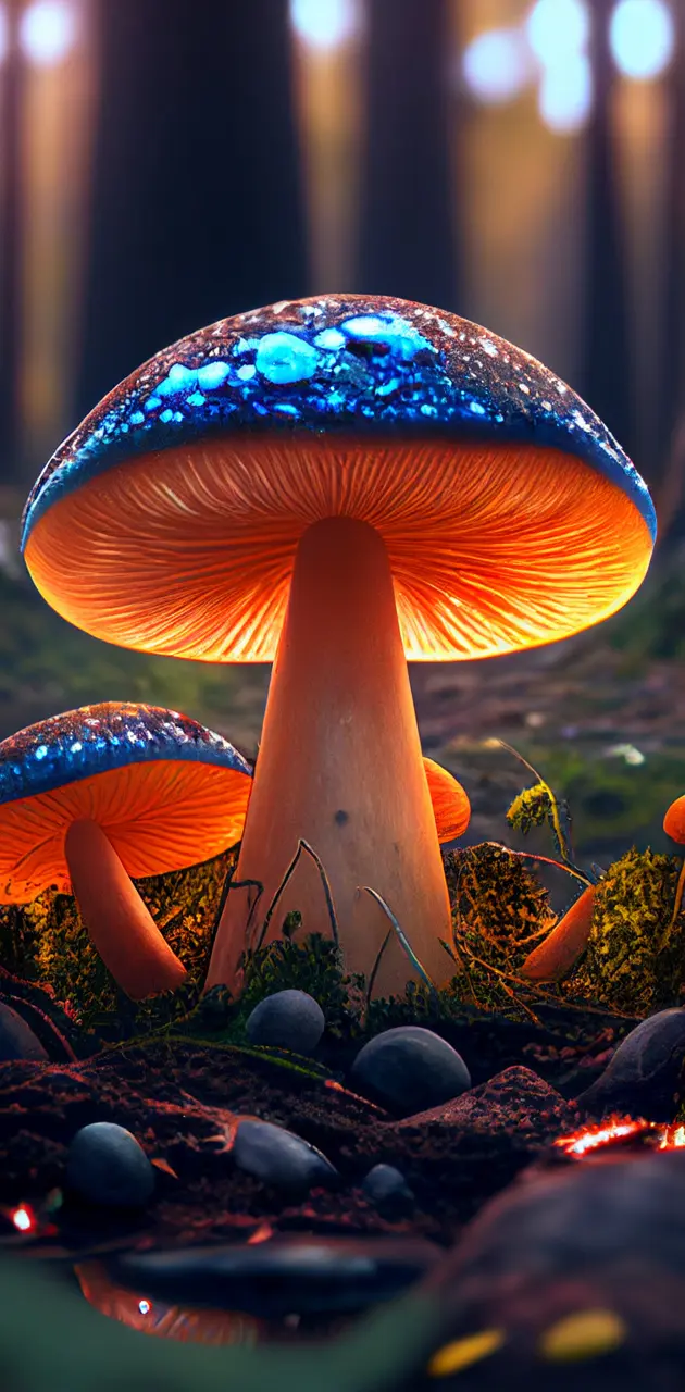 lightin mushroom 