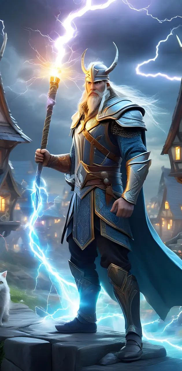 Thor Norse god of lightning