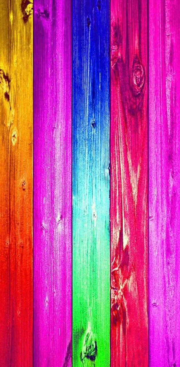 Wooden colorful wallpaper by _LuCkyman_ - Download on ZEDGE™ | 7545