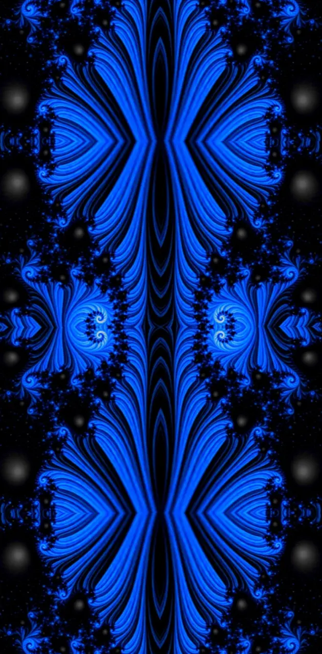 Blue abstract