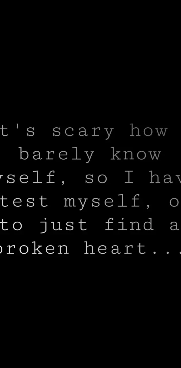 Broken heart 
