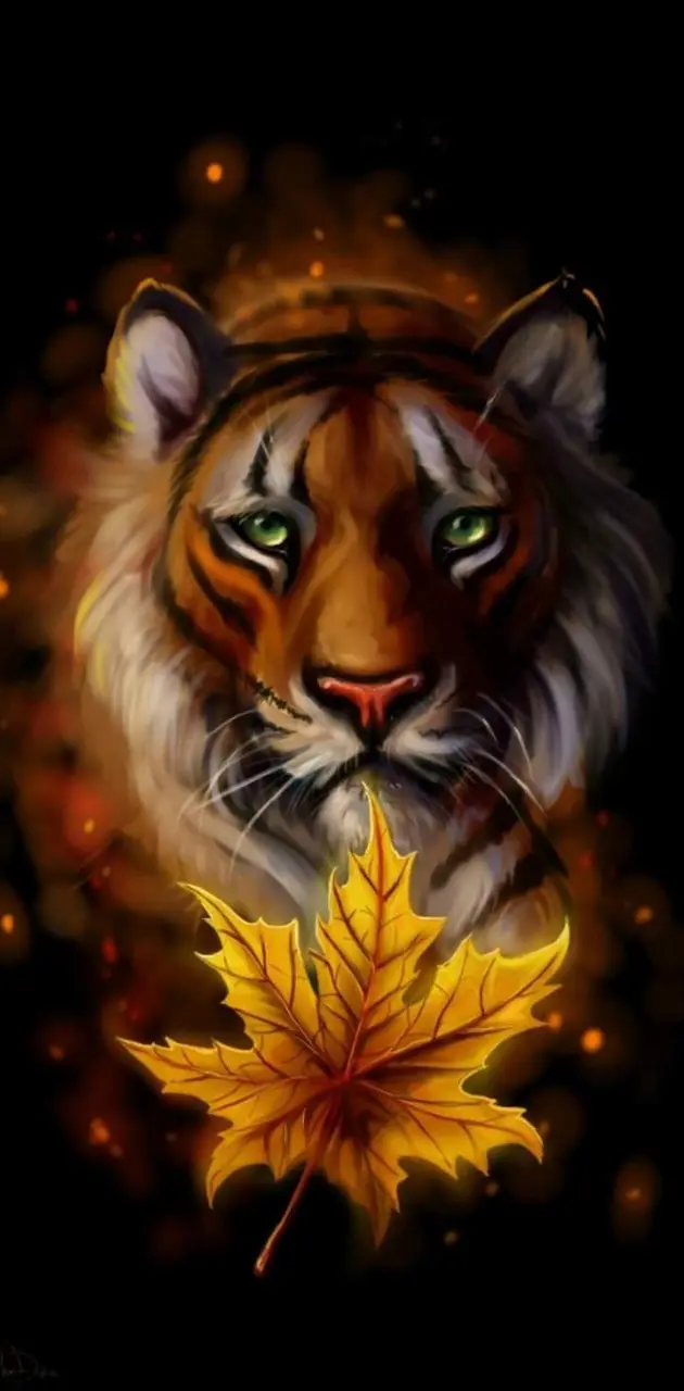 Fall tiger