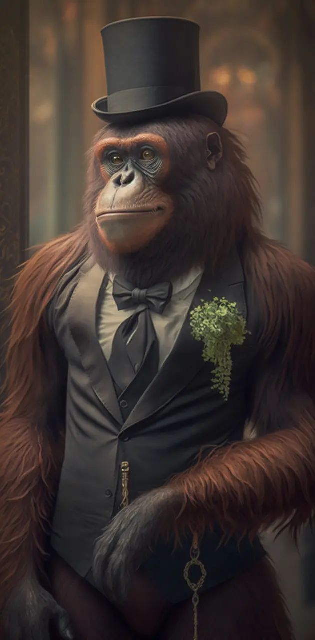 Orangutan gentleman 