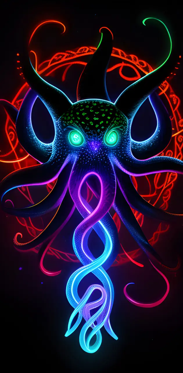 Abstract octopus