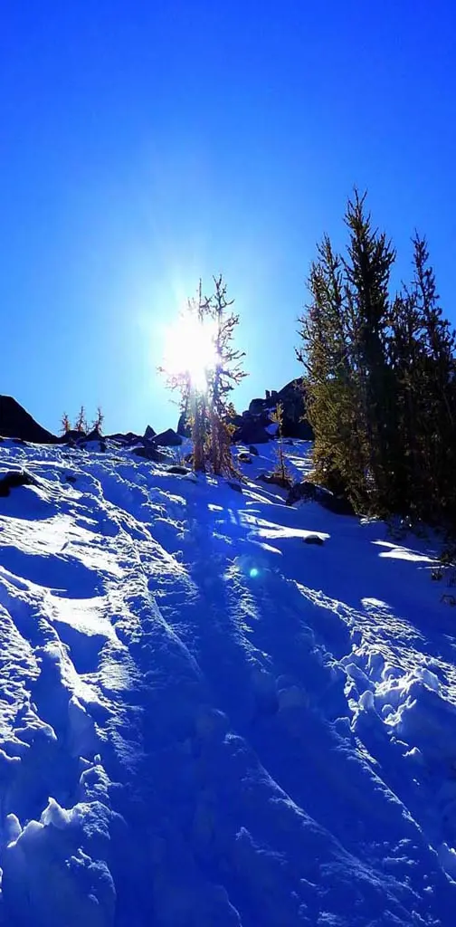 Winter Snow Hill